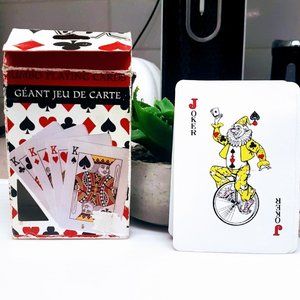 #T1 Jumbo Playing Cards